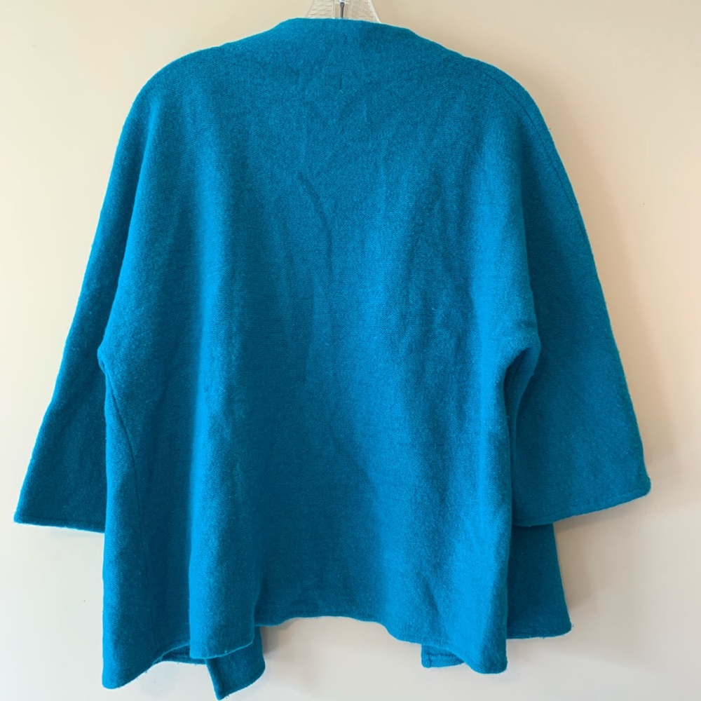 JM Collection Wool Cardigan - Picture 6 of 7